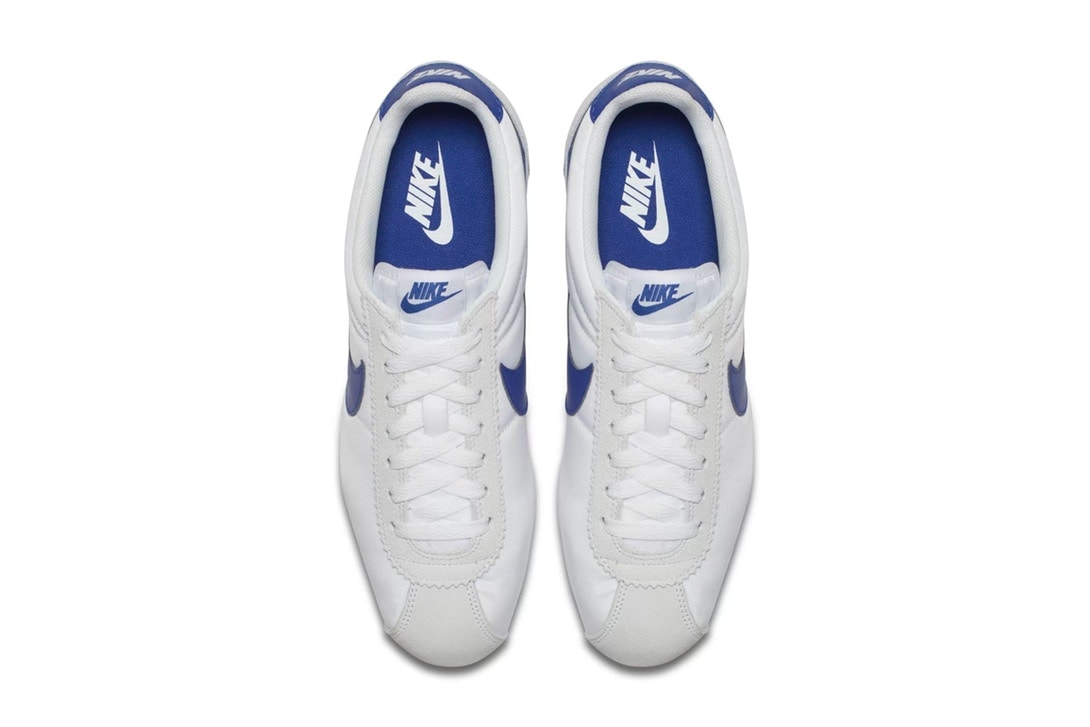 Nike Cortez White Gym Blue