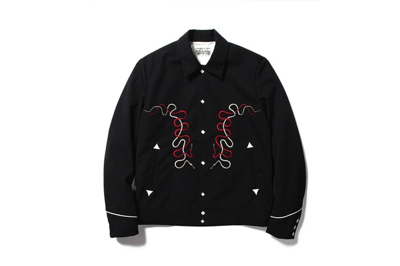 Veste Noire Serpent