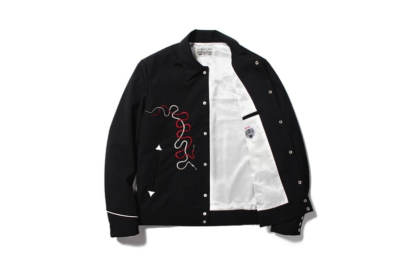 Veste Noire Serpent