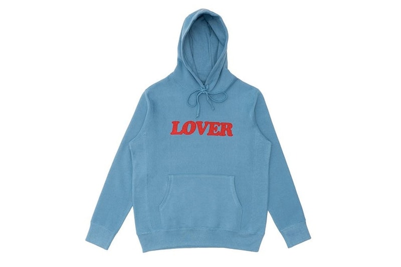 Sweat à capuche orange Lover