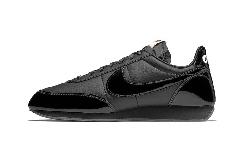 Les Photos Officielles De La Collab COMME des GARÇONS Black x Nike Night Track