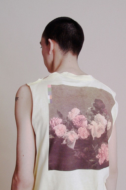 Shooting floral studio Raf Simons