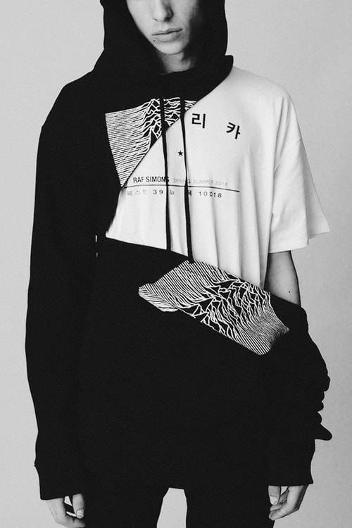 Shooting floral studio Raf Simons