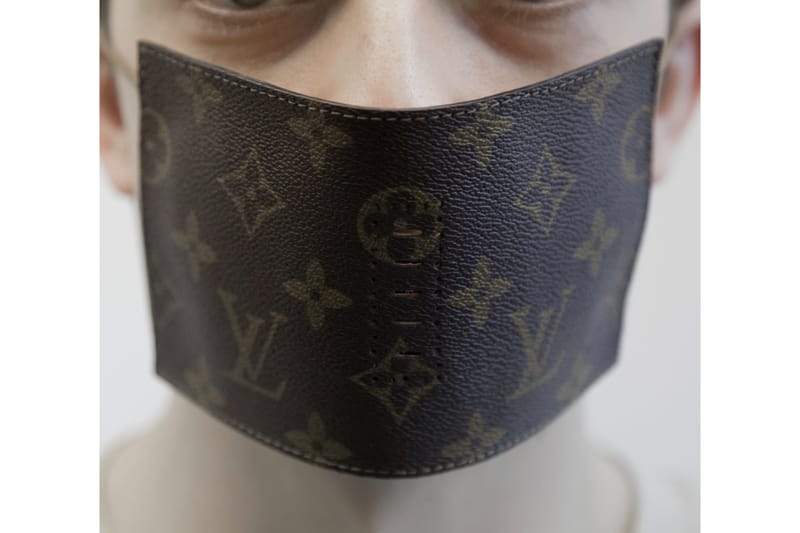 L'Artiste Ceeze Sort Un Face Mask Louis Vuitton