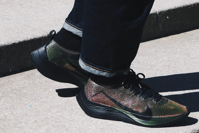 Gros Plan Exclusif Sur La Nike Zoom Vaporfly Elite Flyprint