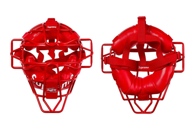 Le Nouveau Masque De Baseball Signé Supreme