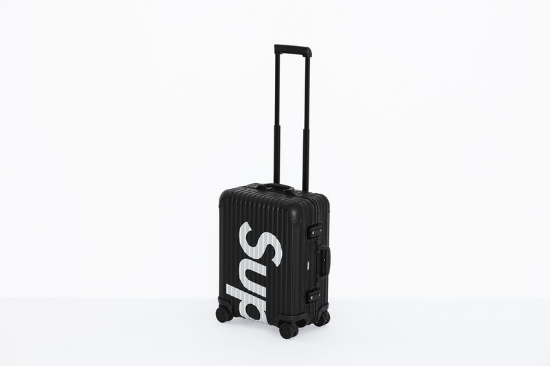 Valises Supreme x RIMOWA Noir Et Rouge