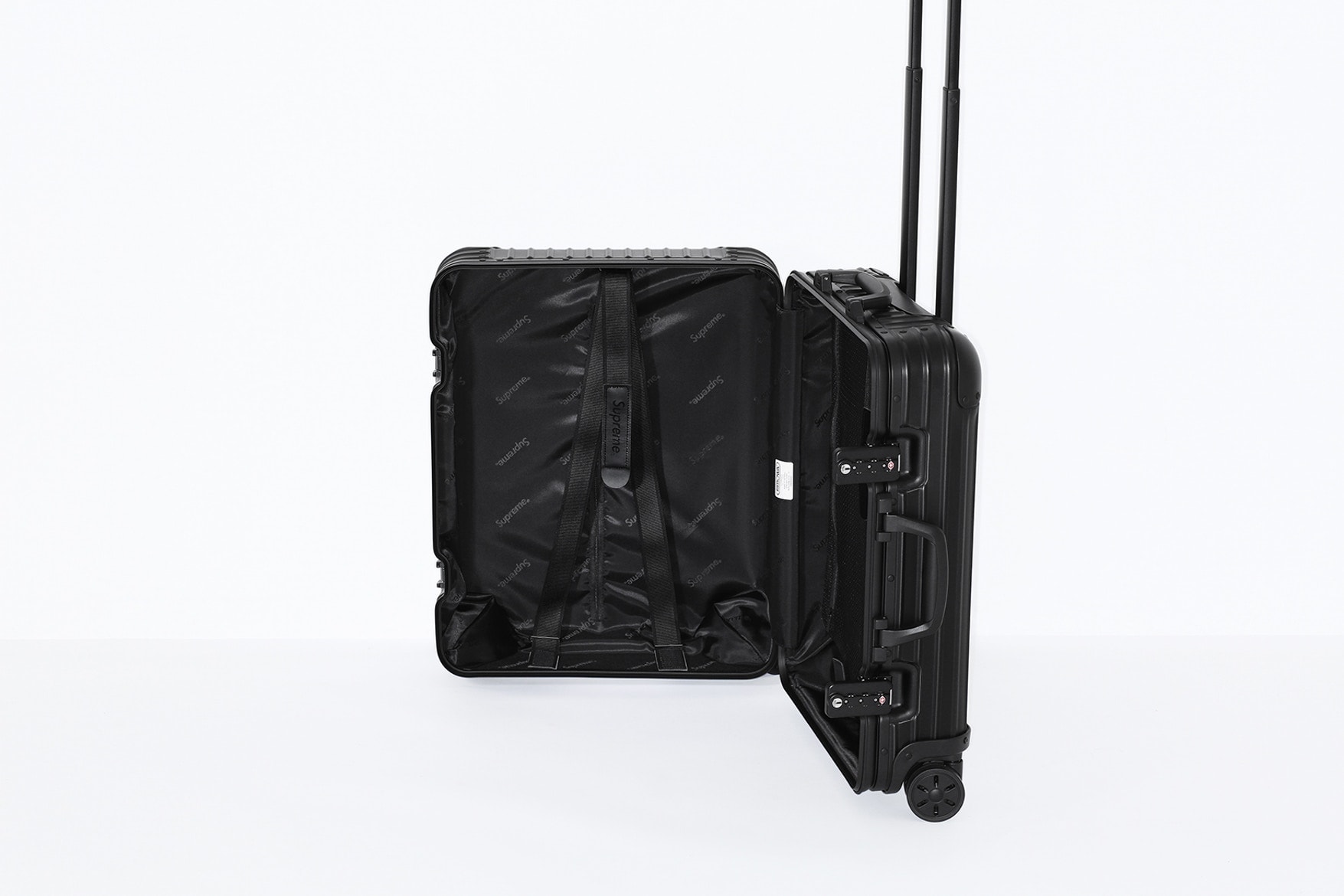 Valises Supreme x RIMOWA Noir Et Rouge