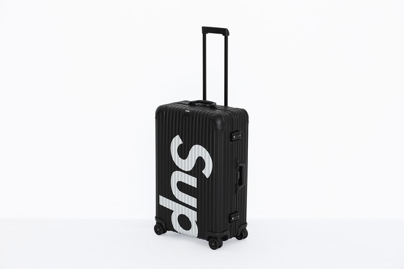 Valises Supreme x RIMOWA Noir Et Rouge