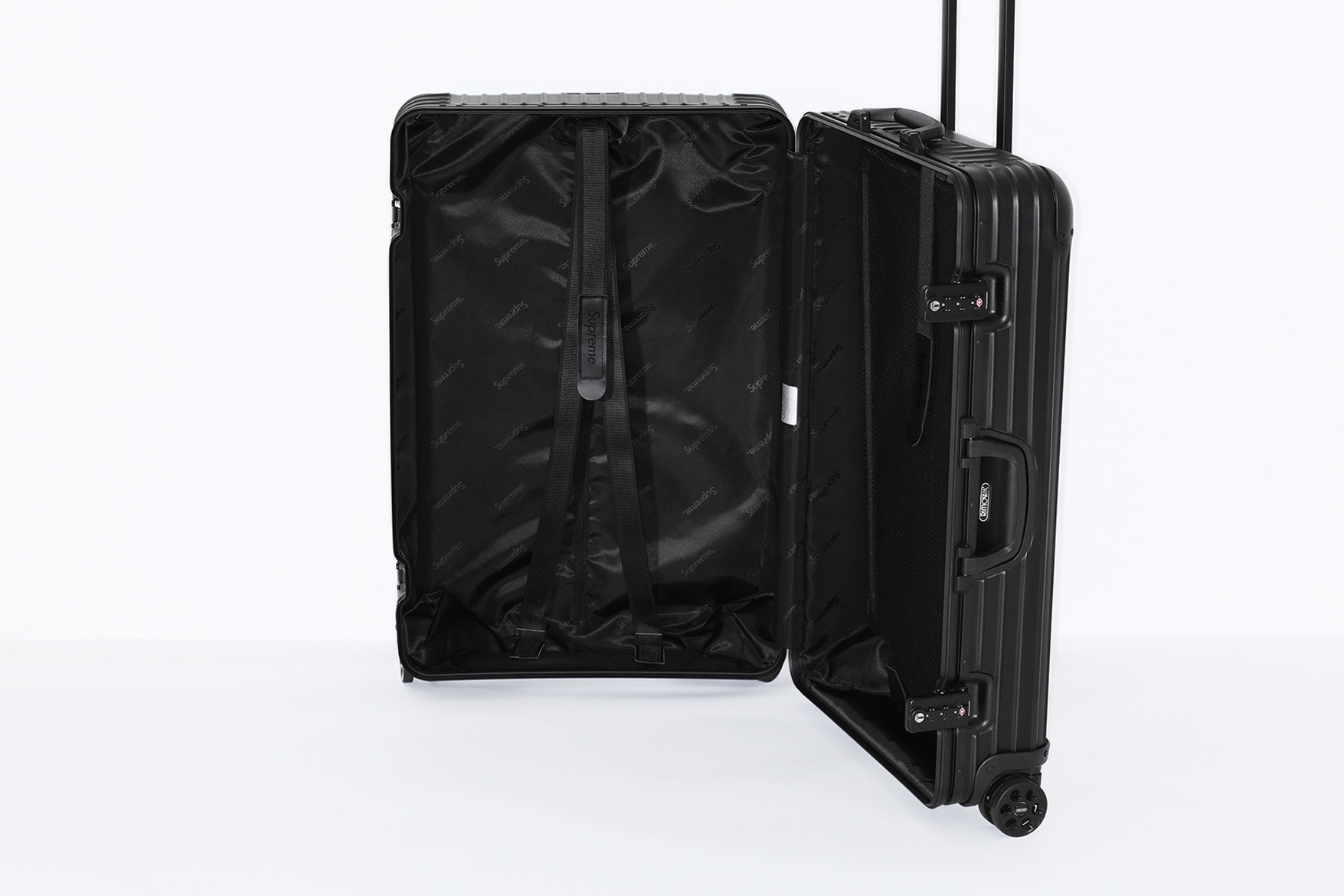 Valises Supreme x RIMOWA Noir Et Rouge