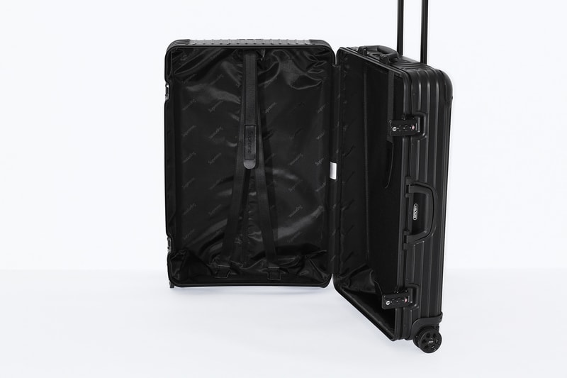 Valises Supreme x RIMOWA Noir Et Rouge