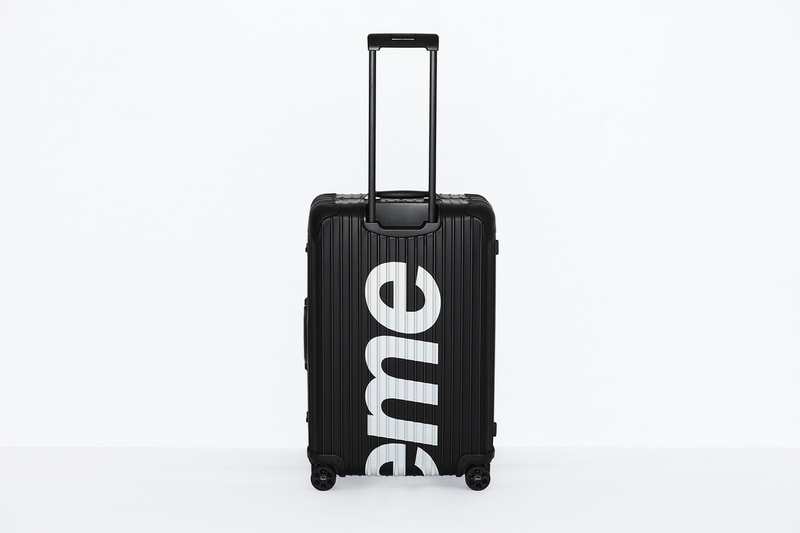 Valises Supreme x RIMOWA Noir Et Rouge
