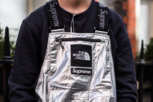 Supreme The North Face Metallic Collection 2018 Street Styles