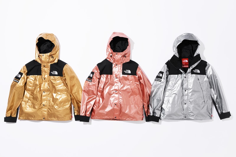 Supreme x The North Face Metallic Collection