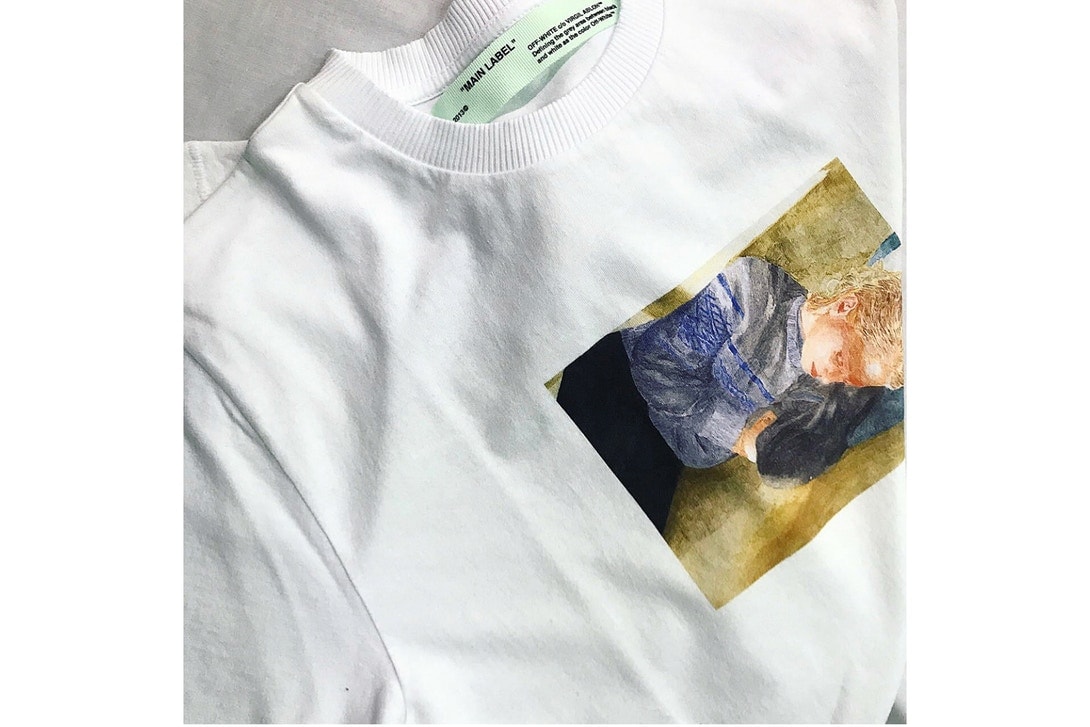 Tee-shirt Virgil Abloh Off white Lucien Smith