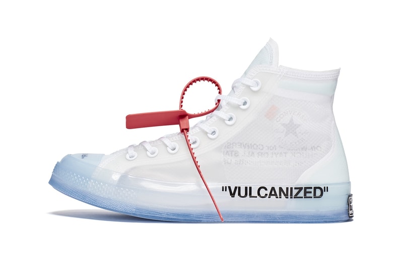 Photos De La Virgil Abloh x Converse Chuck 70