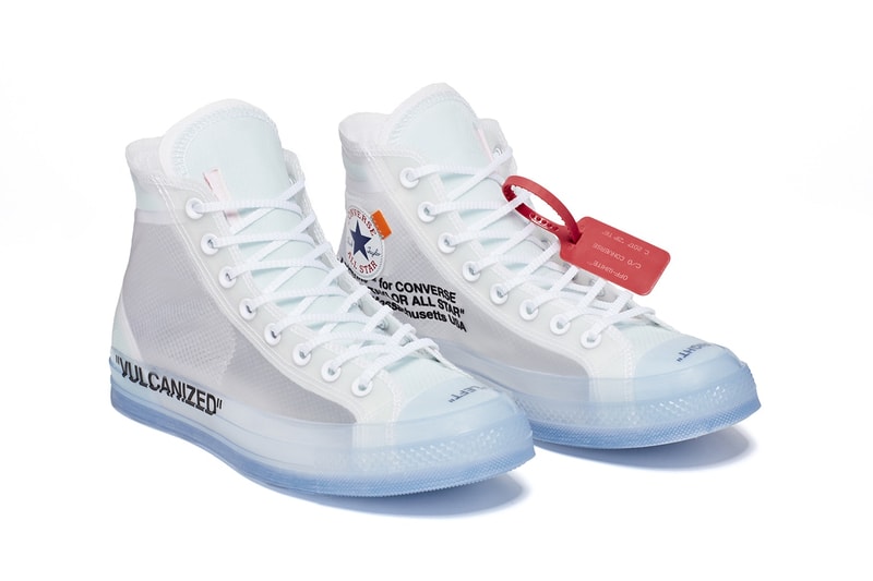 Photos De La Virgil Abloh x Converse Chuck 70