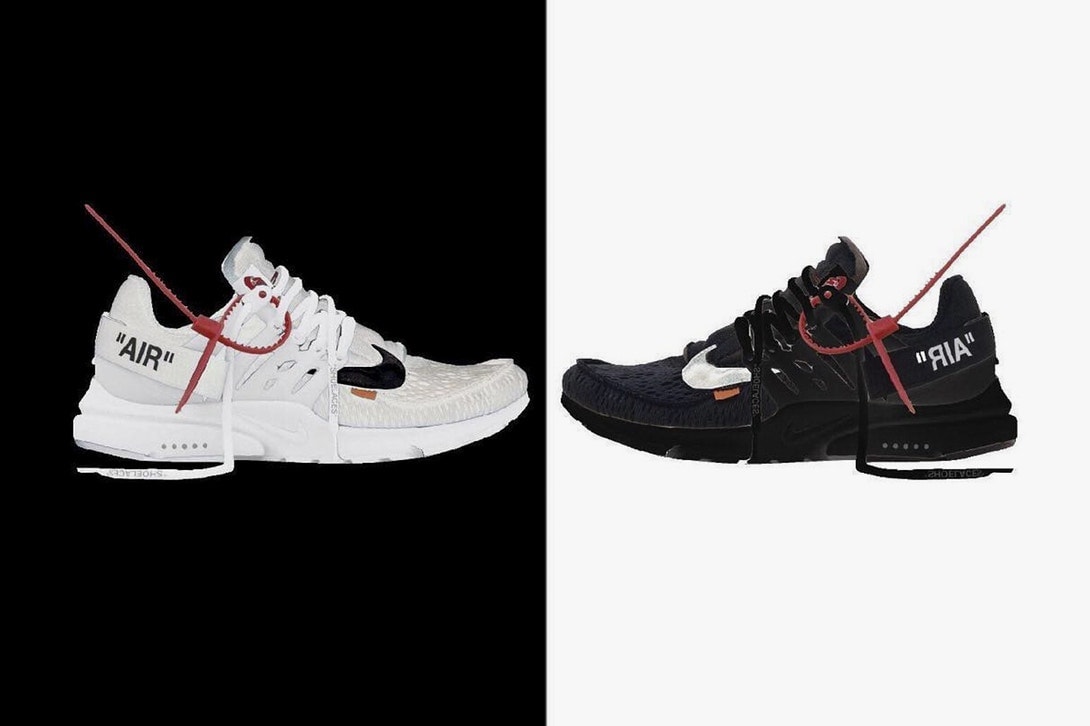 Virgil Abloh Nike Air Presto