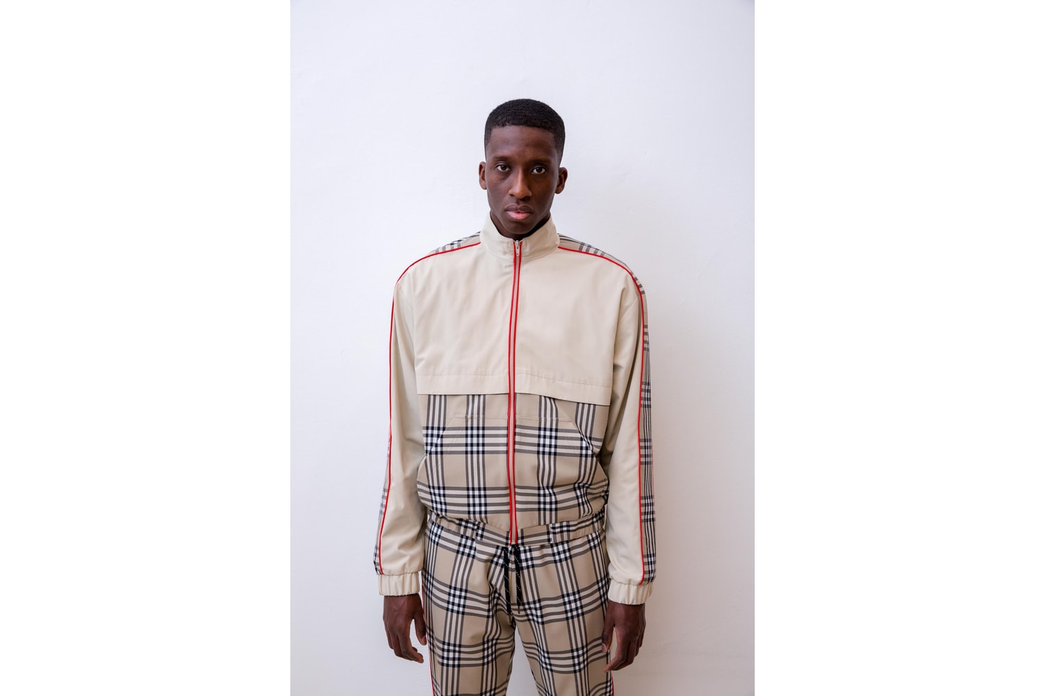 andrea crews, collection, automne, hiver, 2018, tartan, burberry
