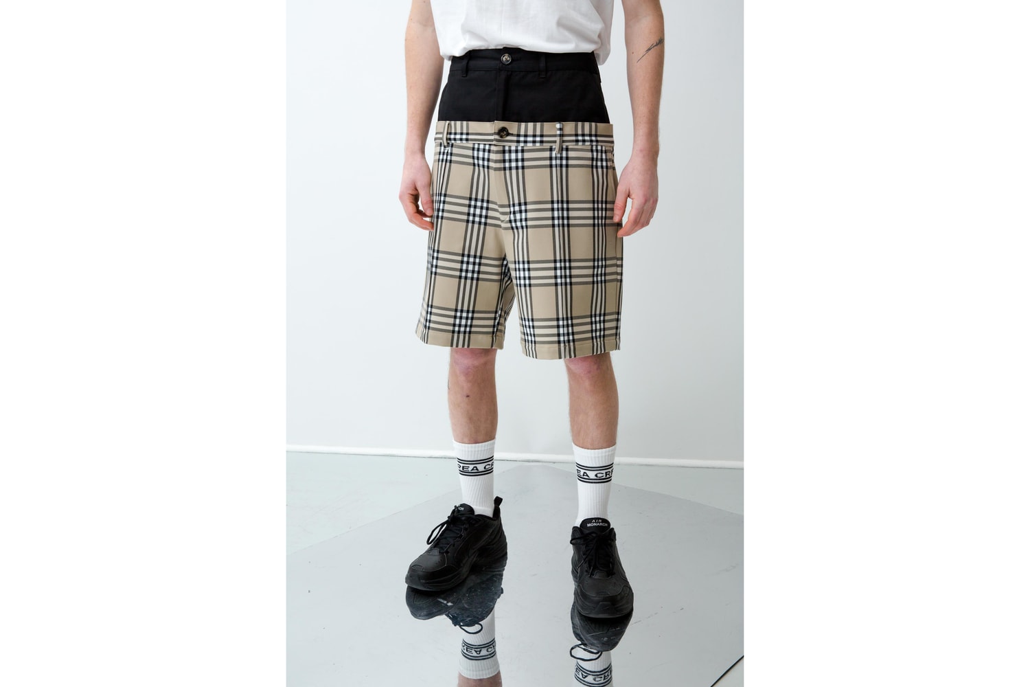 andrea crews, collection, automne, hiver, 2018, tartan, burberry