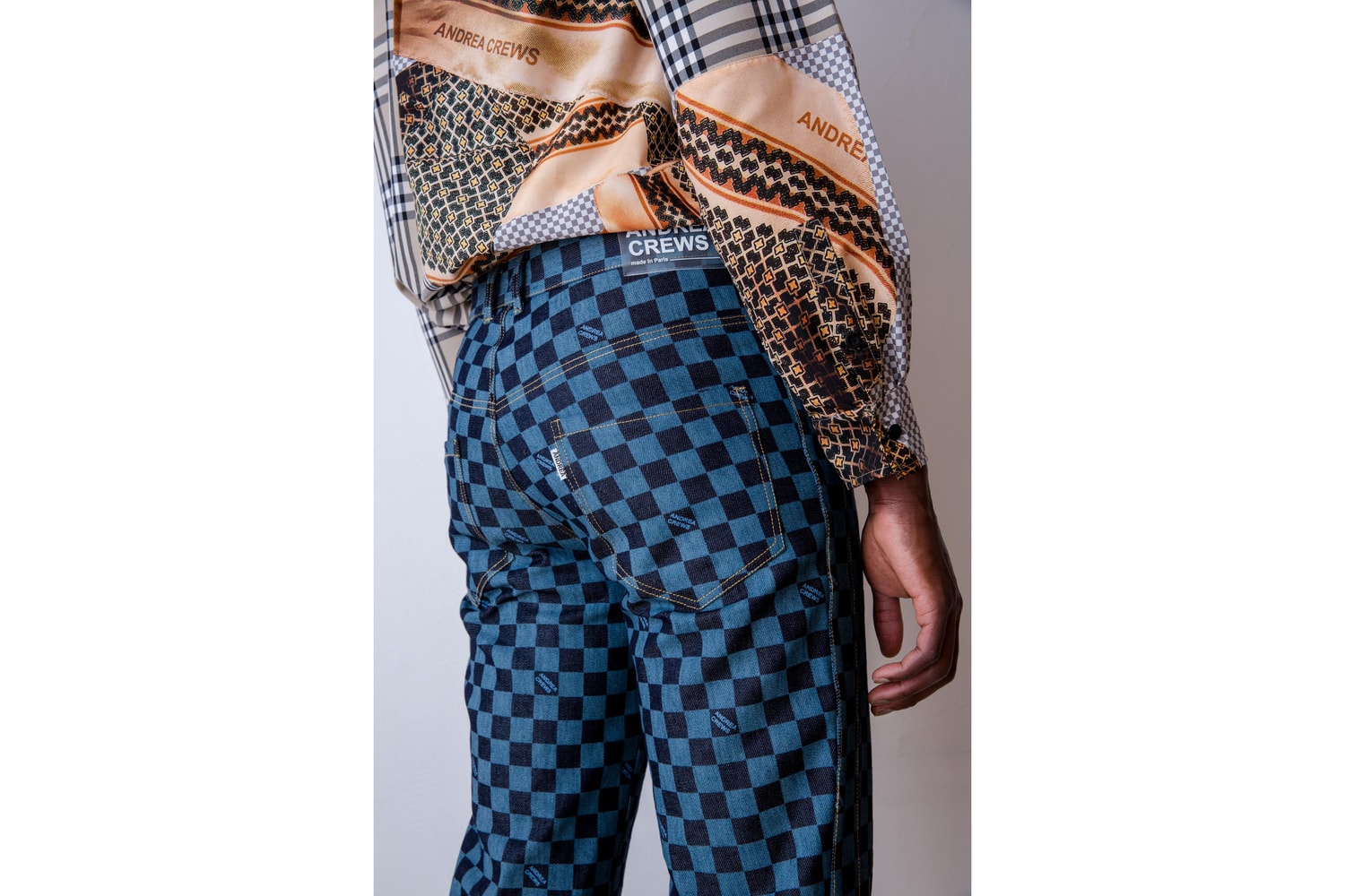 andrea crews, collection, automne, hiver, 2018, tartan, burberry