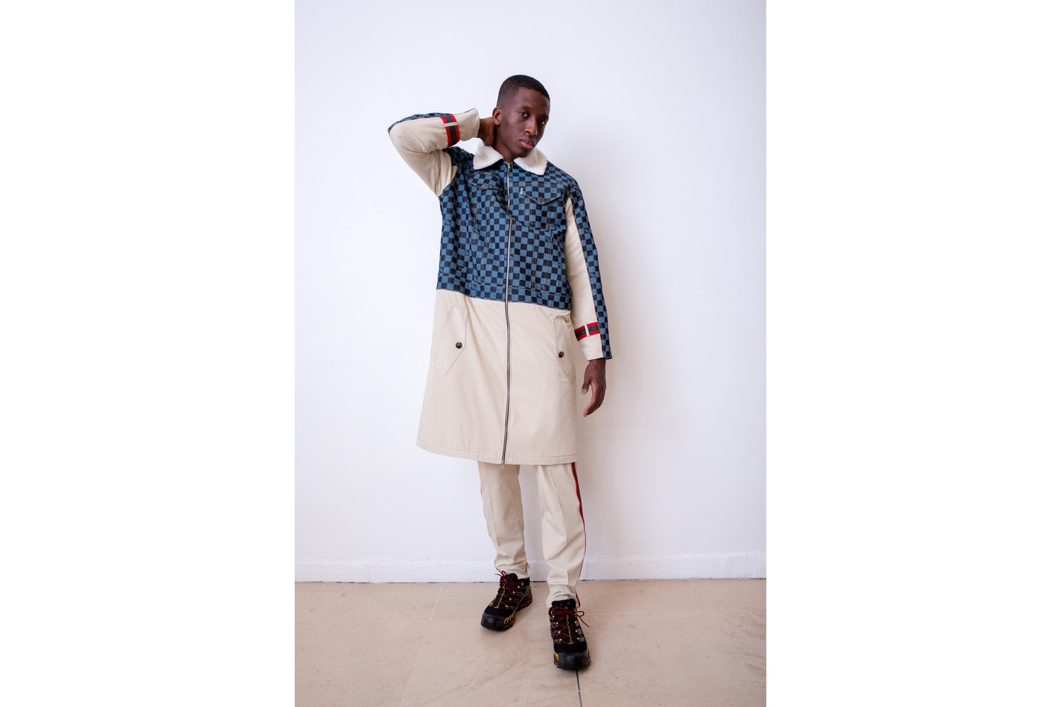 andrea crews, collection, automne, hiver, 2018, tartan, burberry