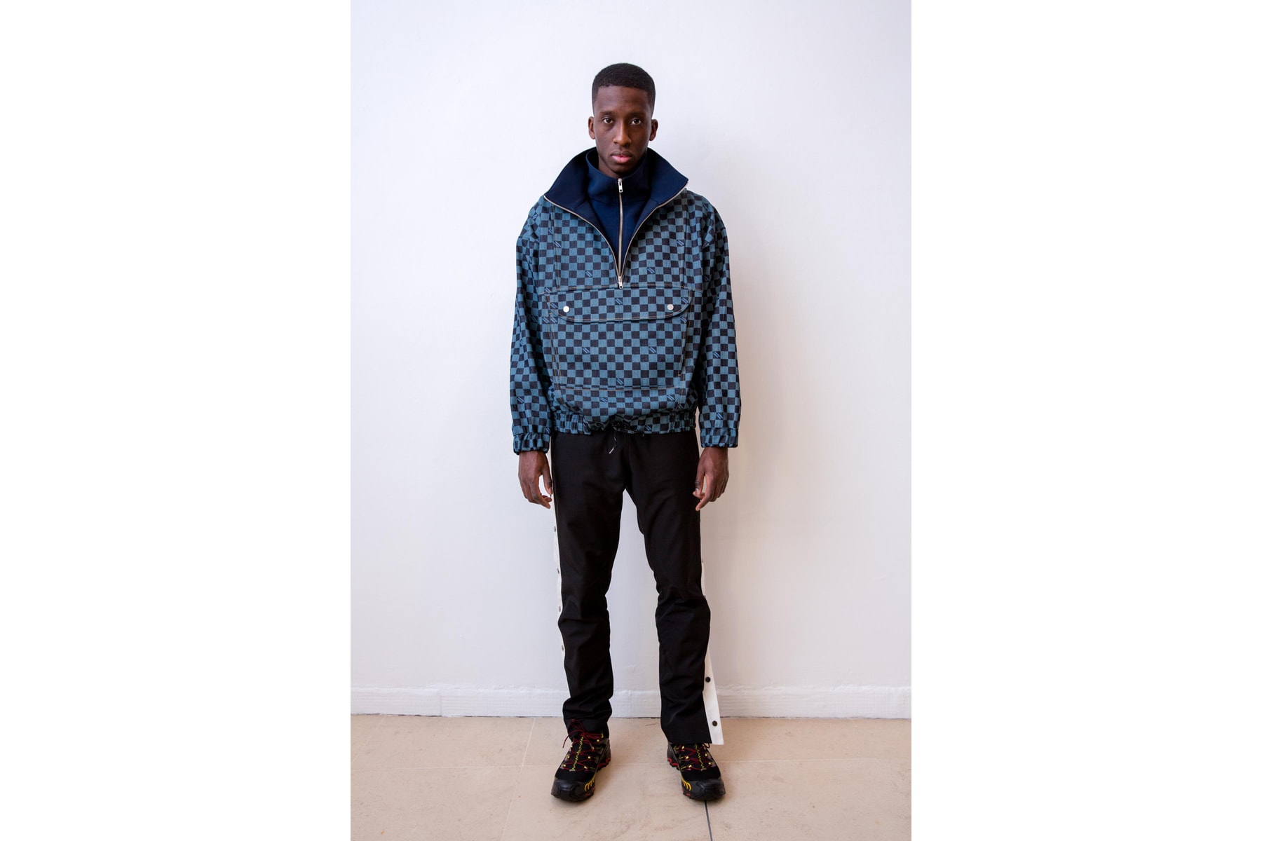 andrea crews, collection, automne, hiver, 2018, tartan, burberry