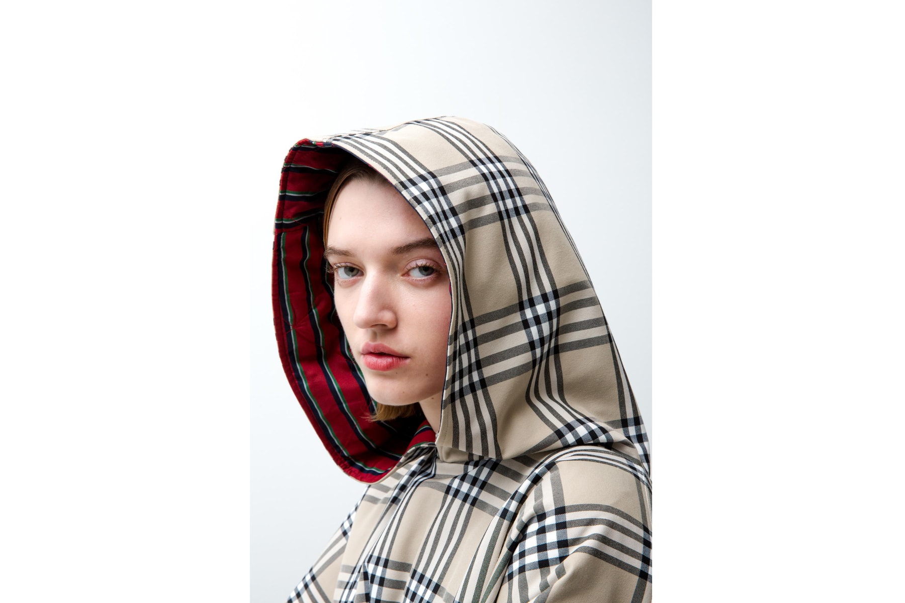 andrea crews, collection, automne, hiver, 2018, tartan, burberry