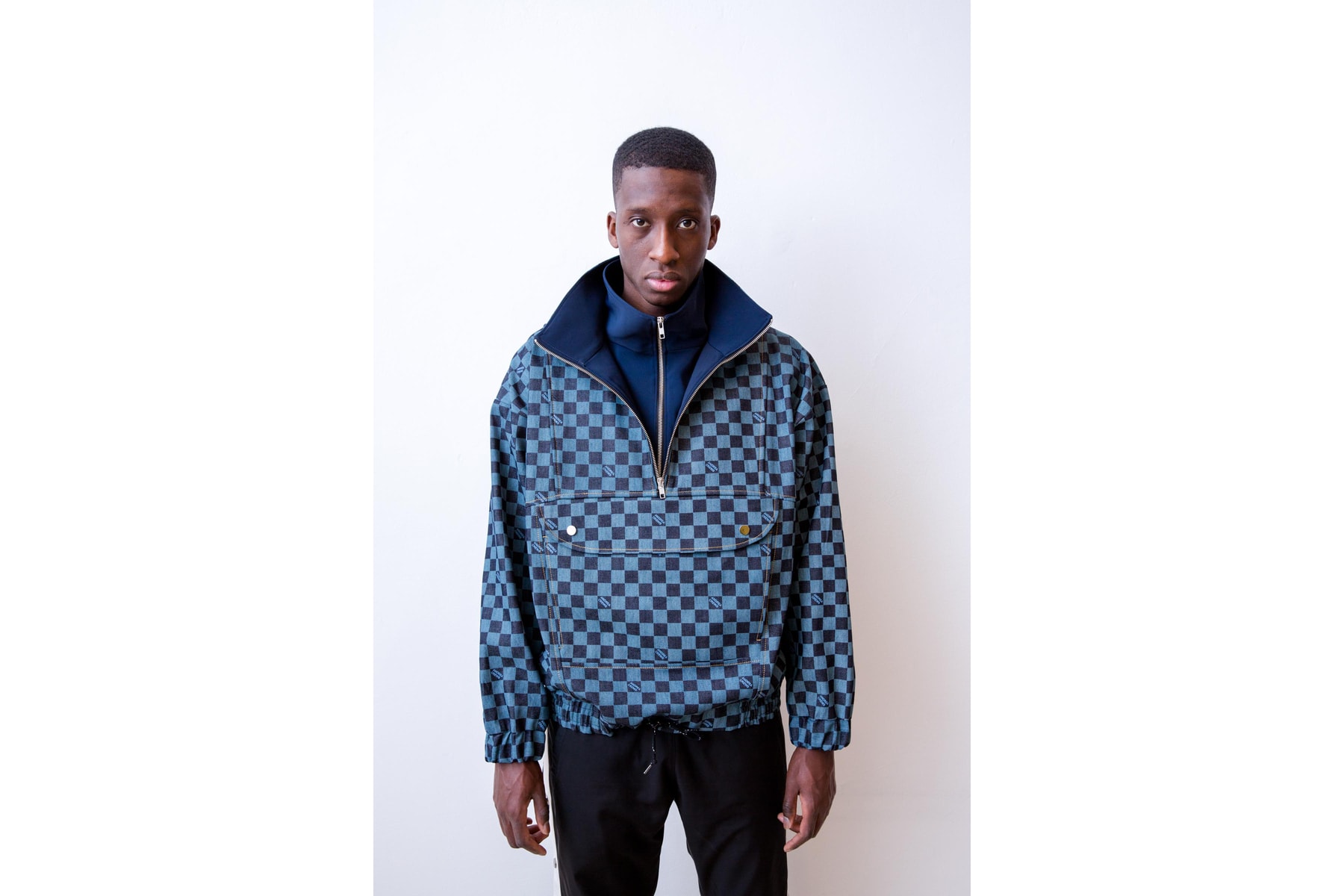 andrea crews, collection, automne, hiver, 2018, tartan, burberry