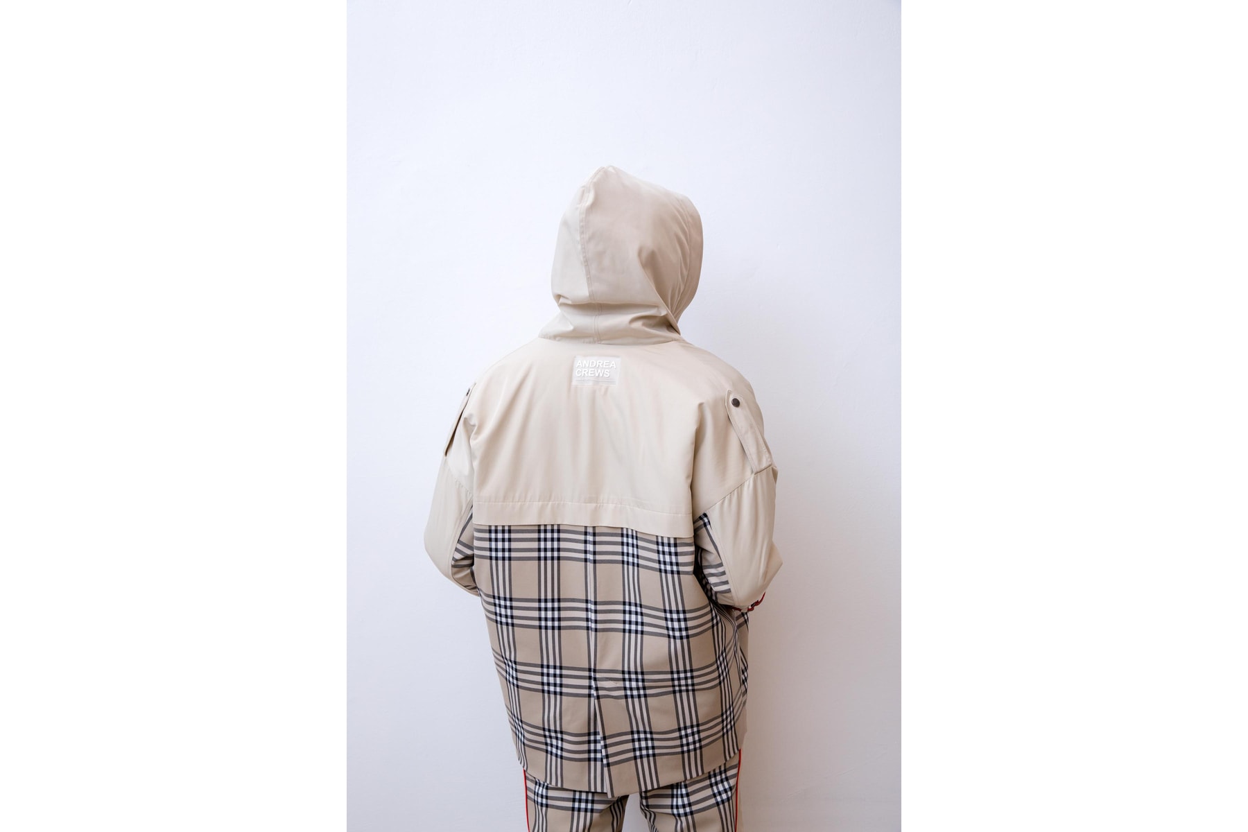 andrea crews, collection, automne, hiver, 2018, tartan, burberry