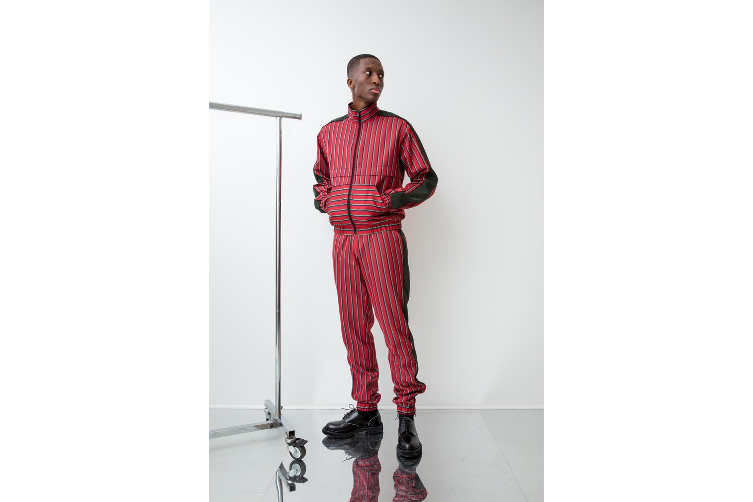 andrea crews, collection, automne, hiver, 2018, tartan, burberry