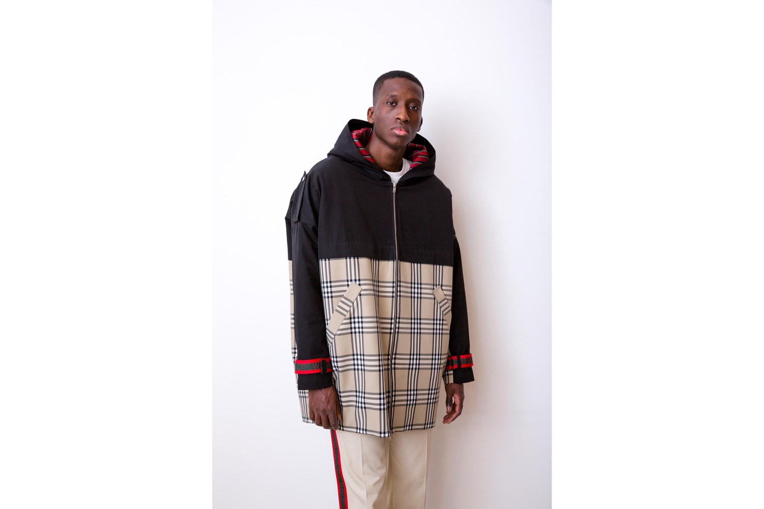 andrea crews, collection, automne, hiver, 2018, tartan, burberry