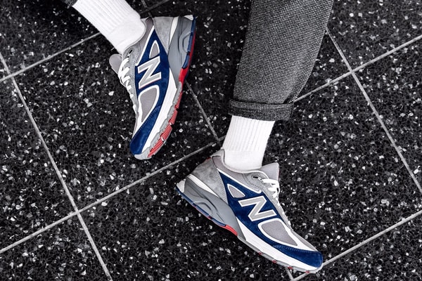 New Balance 990 DTLR Villa Bleu Rouge Blanc