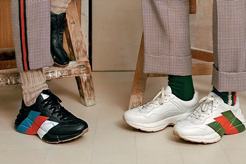 Gucci Dévoile Deux Nouvelles Versions De Ses Sneakers Rhyton