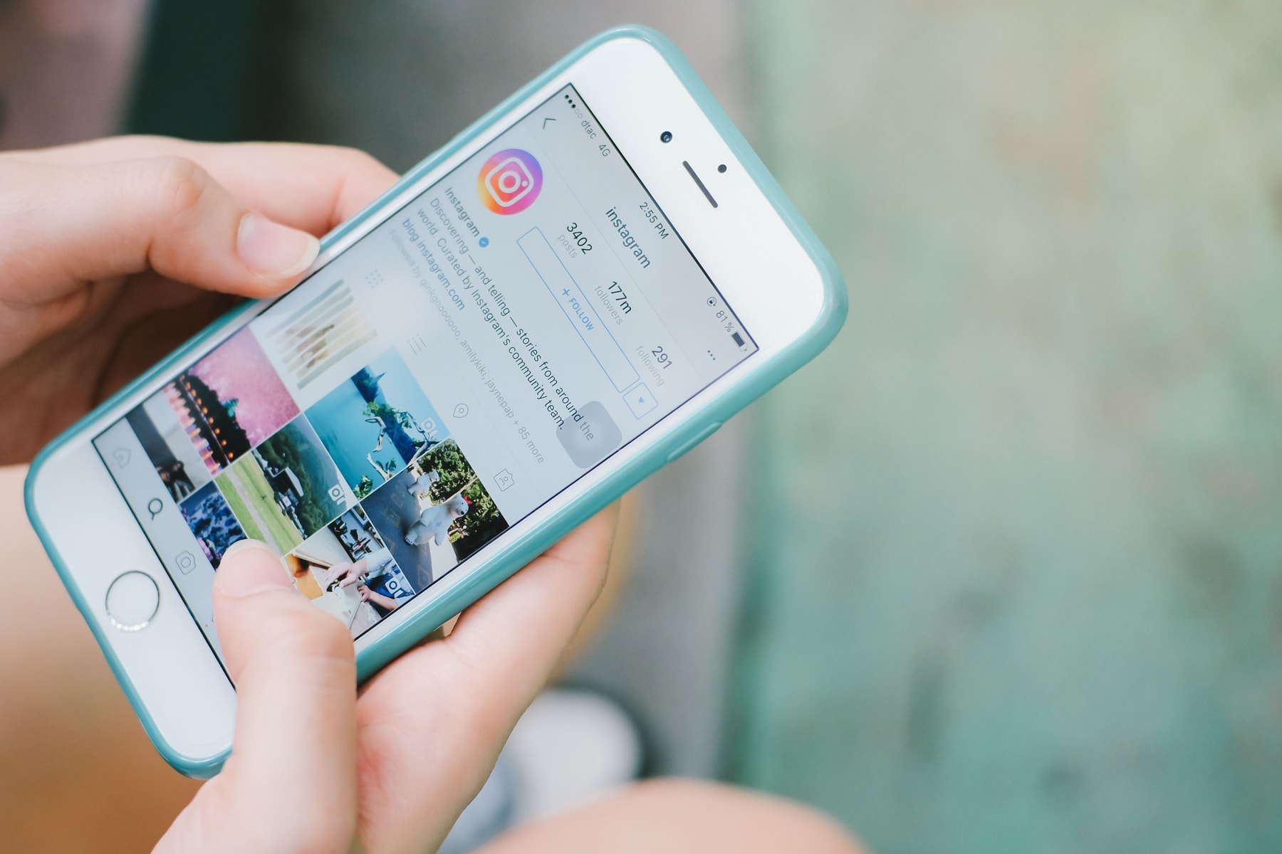 Photo D'Un iPhone Sur Instagram