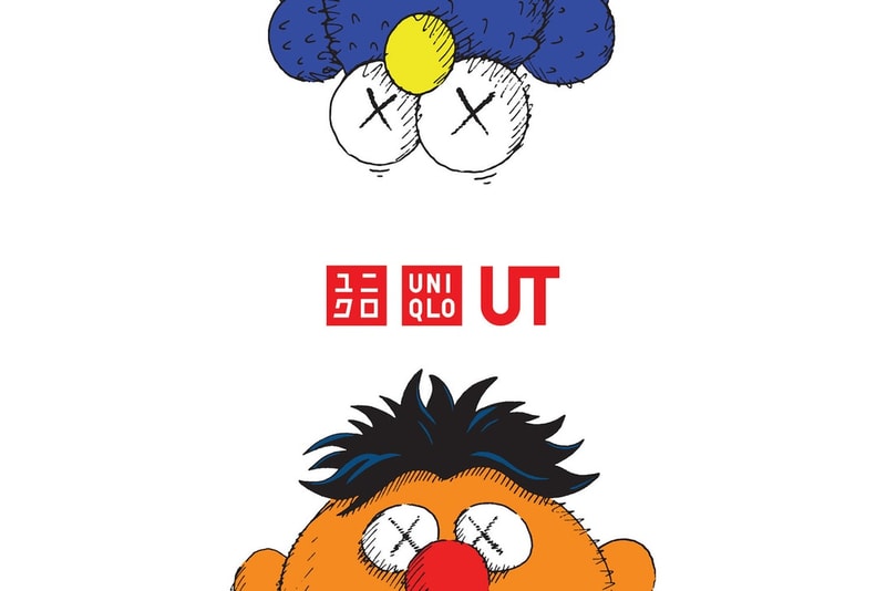 Teaser KAWS x Uniqlo Sesame Street