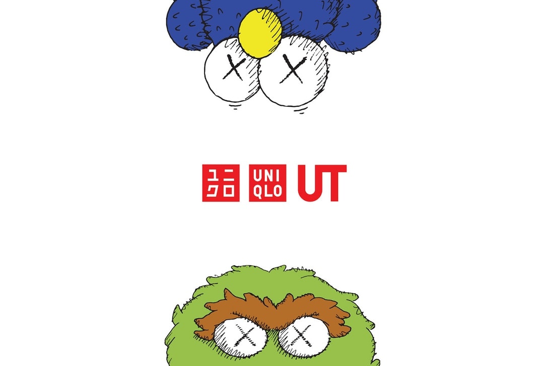 Teaser KAWS x Uniqlo Sesame Street