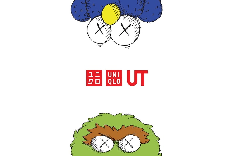 Teaser KAWS x Uniqlo Sesame Street