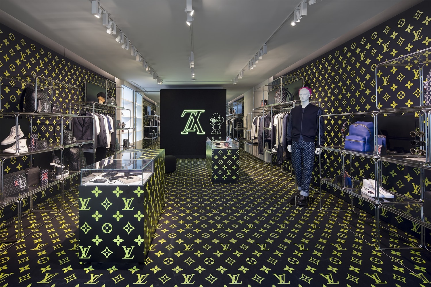 Photo Du Pop-Up Shop Louis Vuitton De Soho