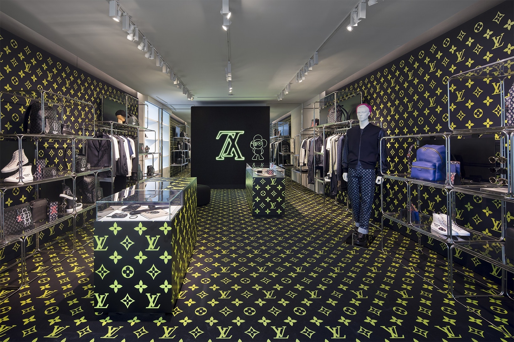 Photo Du Pop-Up Shop Louis Vuitton De Soho