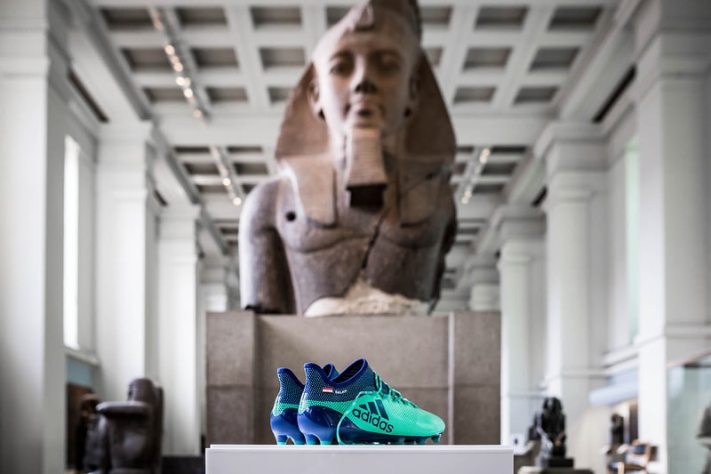 Mohamed Salah, crampons, musée