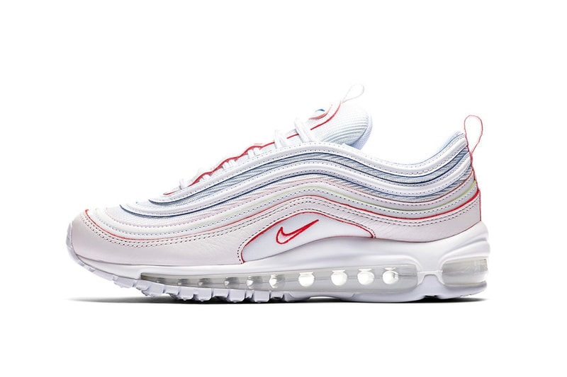 Nike Air Max 97 Multicolore vert rouge orange bleu