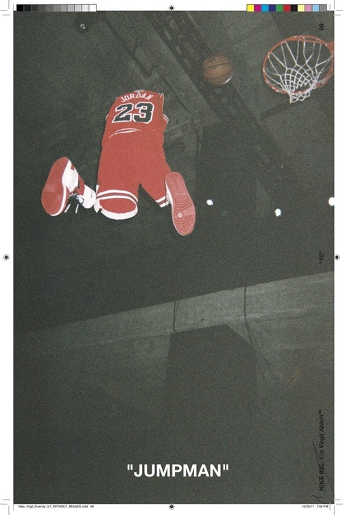 Virgil Abloh Nike The Ten TEXTBOOK