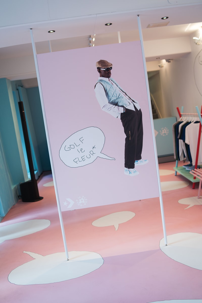 tyler, the, creator, converse, golf, le, fleur, pop, up, paris