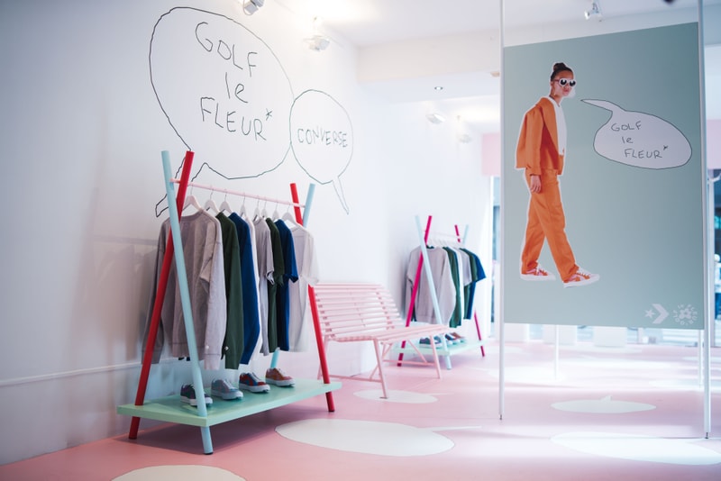tyler, the, creator, converse, golf, le, fleur, pop, up, paris