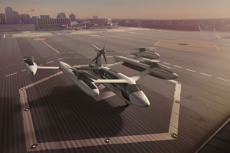 Uber Ouvre Un Centre De Recherches À Paris Pour Construire Des Taxis Volants