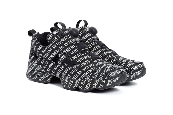 Reebook, Vetements, Monogramme, sneakers