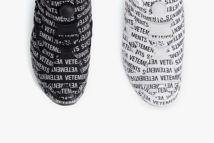 Reebook, Vetements, Monogramme, sneakers