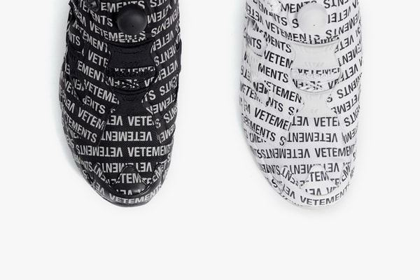 Reebook, Vetements, Monogramme, sneakers