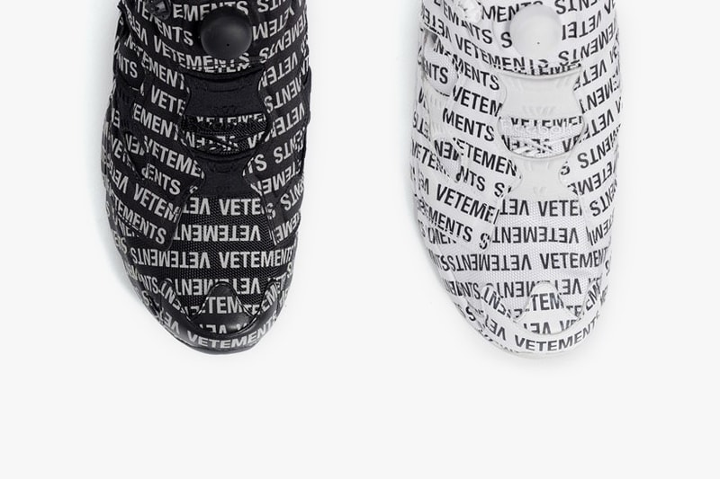 Reebook, Vetements, Monogramme, sneakers